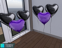 [TT] Valentines Balloons - Black