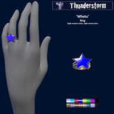 .:Thunderstorm:. 'Whetu' ring