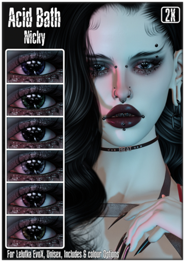 -Acid Bath- Nicky Eyes