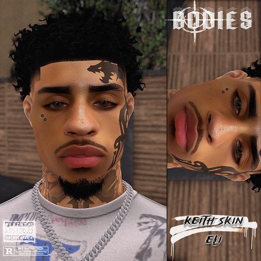 B - Keith Skin. (Eli)