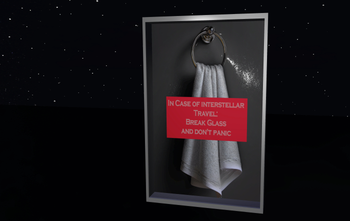Interstellar Travel Towel