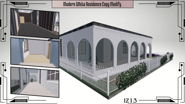 Modern White Residence Copy Modify