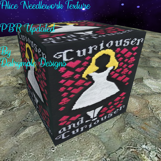 [Dalrymple Designs] Alice PBR Needlework Texture