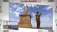 Statue on Stand - Mesh (Full Perm)