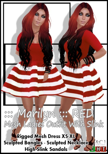 Marilyn Red Outfit t