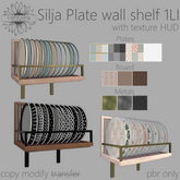 ~LLc~ Silja Plate wall shelf 1LI w. texture HUD
