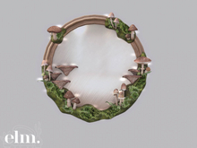 Elm. Magic Mushroom Mirror #3