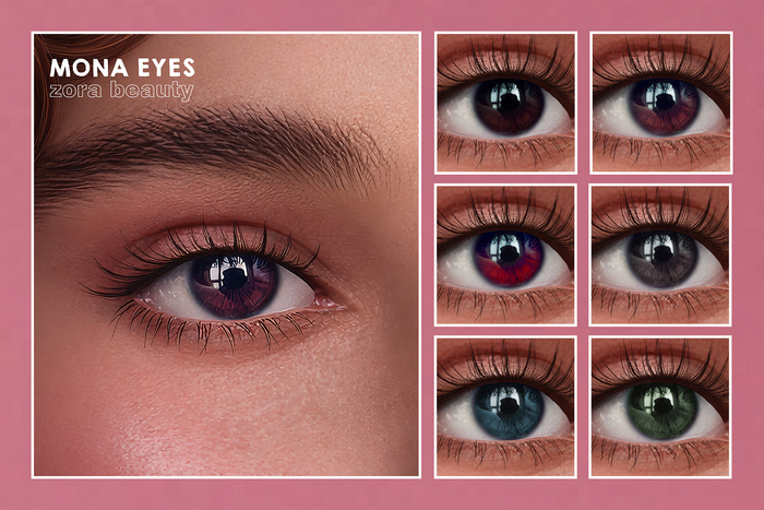 ZORA BEAUTY - MONA EYES - EVOX/MESH/BOM - FULL PACK