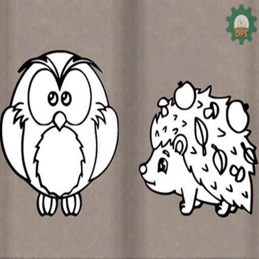 DFS Coloring Book - Harvest Cuties