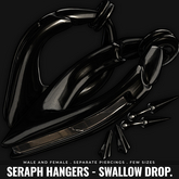 [BL] Seraph hangers // black