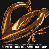 [BL] Seraph hangers // brass