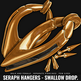 [BL] Seraph hangers // gold med