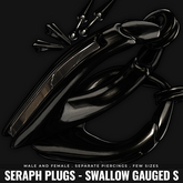 [BL] Seraph plugs // black