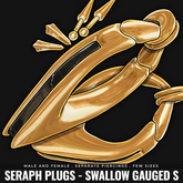 [BL] Seraph plugs // gold light