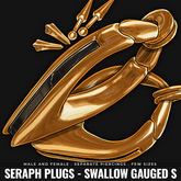 [BL] Seraph plugs // gold med