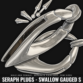 [BL] Seraph plugs // silver light