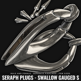 [BL] Seraph plugs // silver med
