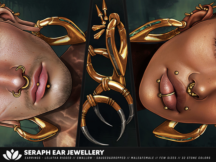 [BL] Seraph plugs // FATPACK