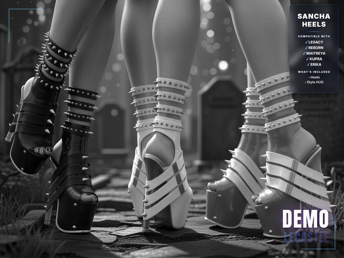 [LECASTLE] Sancha Heels *DEMO*