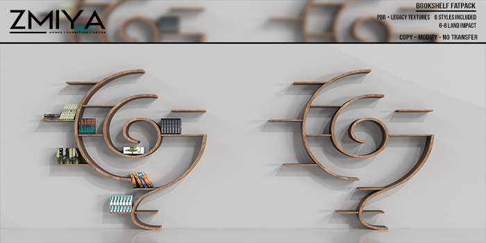 ZMIYA Bookshelf Fatpack