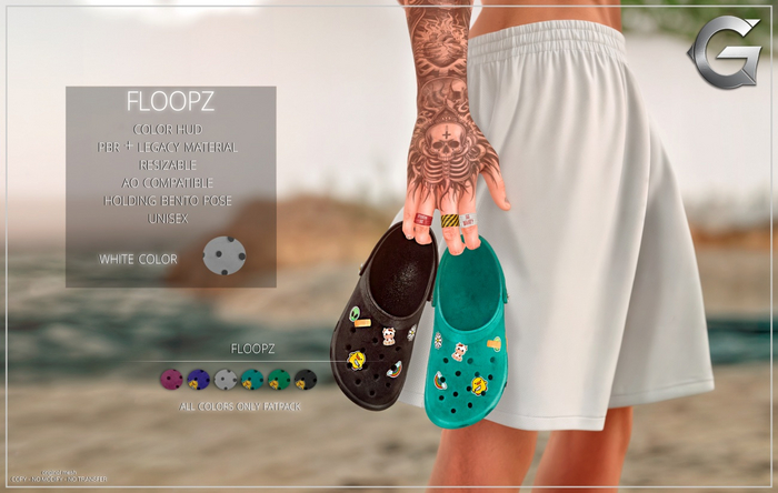 {geek} Floopz - White