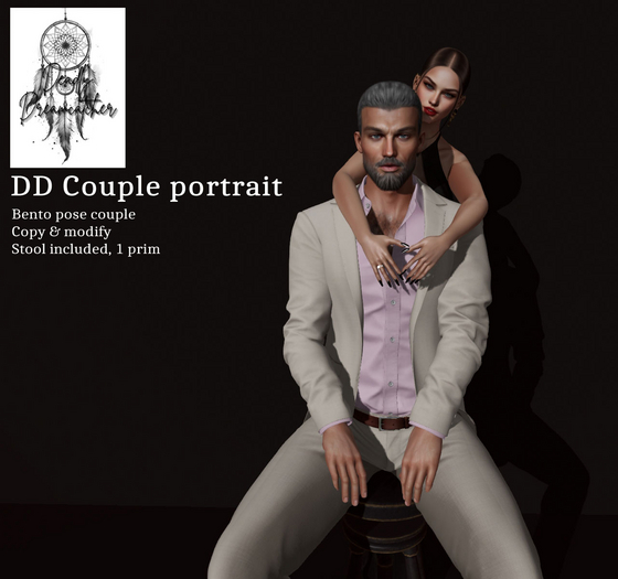 DD Portrait couple Bento pose