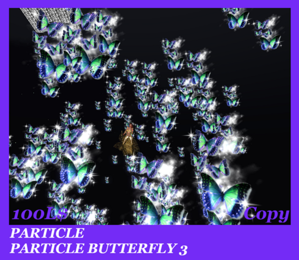 PARTICLE PARTICLE BUTTERFLY 3