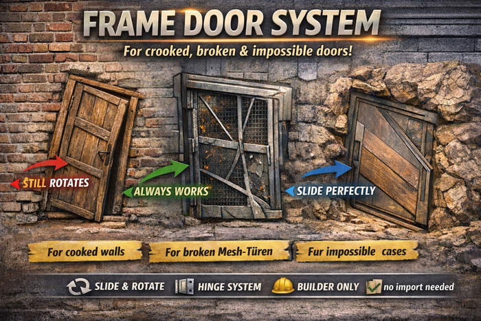 Frame Door System for Builder