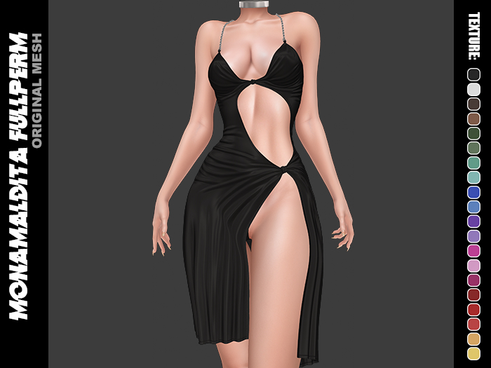 236 - MONAMALDITA - Texture Silk - Dress