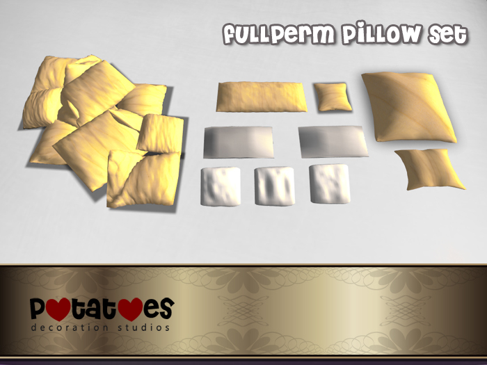 Potatoes Creative - Fullperm Sculpted Pillow Set