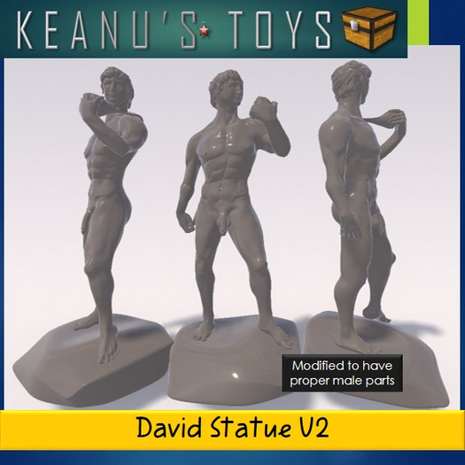 Mesh David Statue V2 9 LI