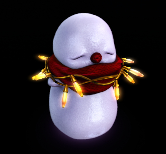 15.YOKAI - SnowKids - Twinkle SnowKid (golden lights)