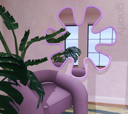 Gnarly. - Splat Mirror Set - Purple