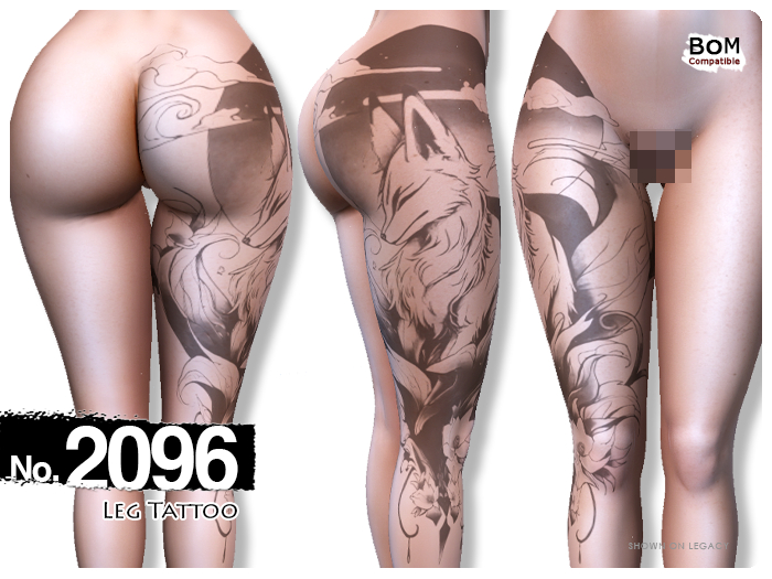 (Leg Tattoo) No.2096
