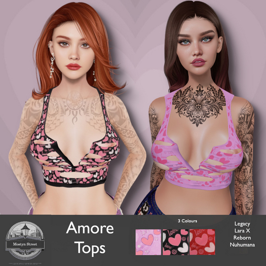 Mostyn St - Amore Tops