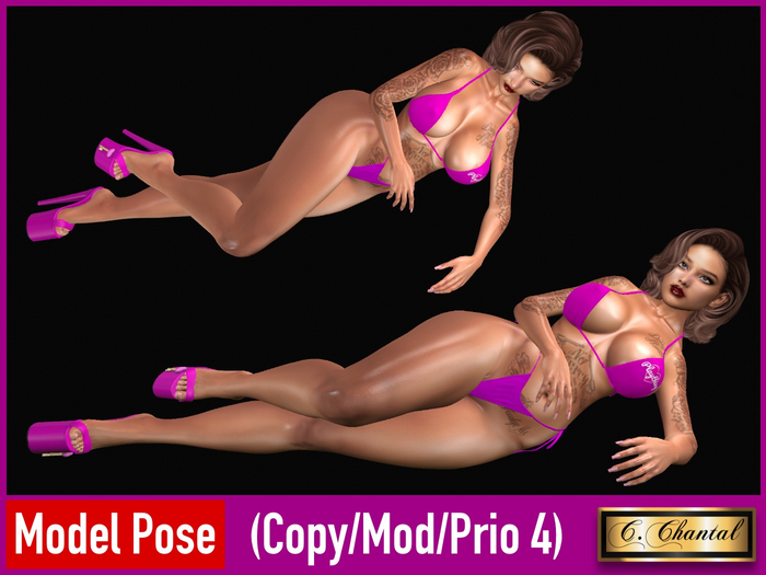 C.CHANTAL Model Pose MP-010