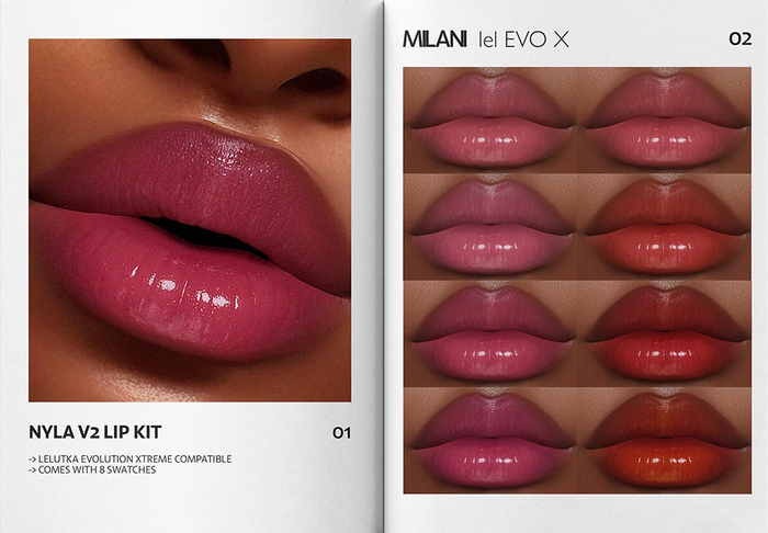 MILANI - "NYLA V2" LIP KIT / DEMO