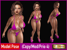 C.CHANTAL Model Pose MP-007
