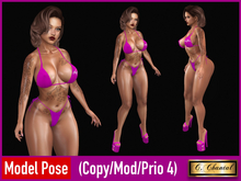 C.CHANTAL Model Pose MP-006