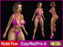 C.CHANTAL Model Pose MP-005