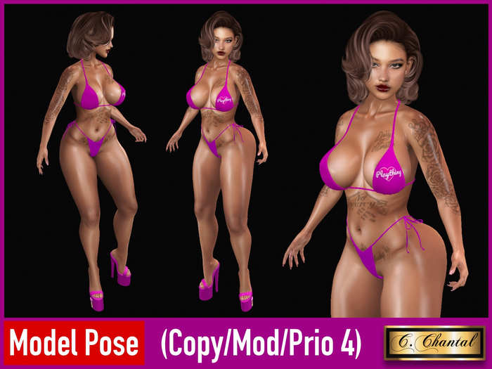 C.CHANTAL Model Pose MP-003