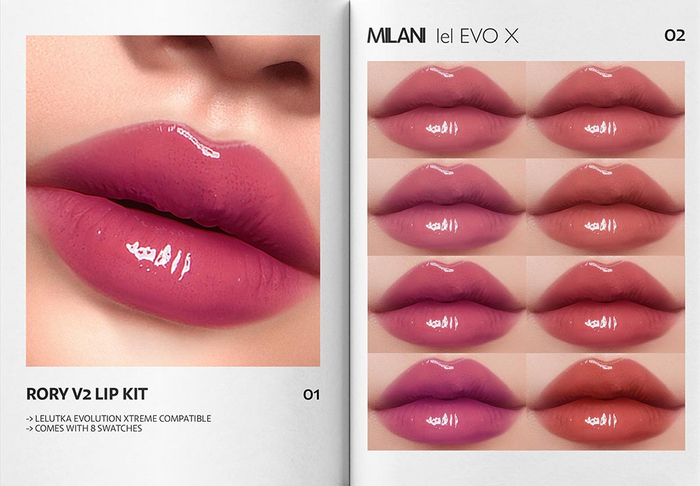 MILANI - "RORY V2" LIP KIT / DEMO