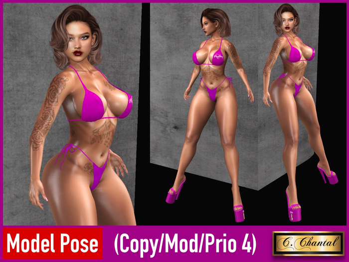 C.CHANTAL Model Pose MP-002