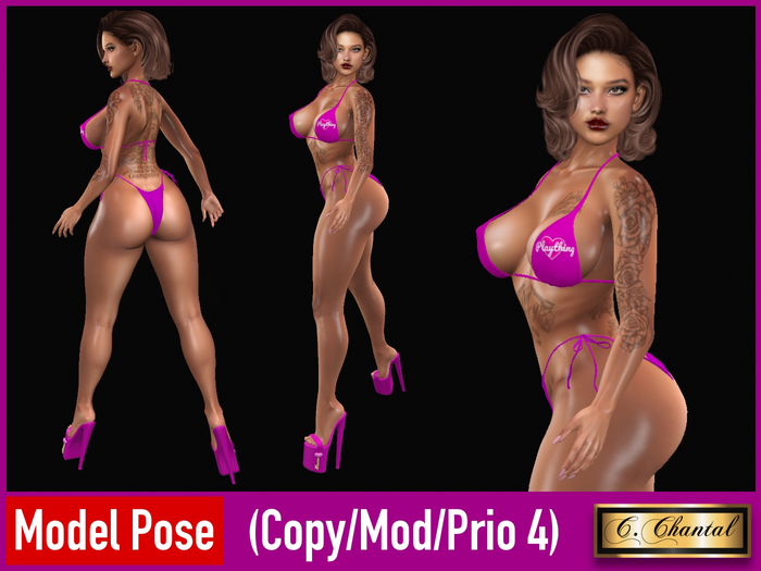 C.CHANTAL Model Pose MP-001