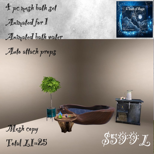 Bathing bath -room set-Box LI=25