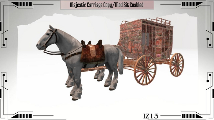 Majestic Carriage Copy/Mod Sit Enabled