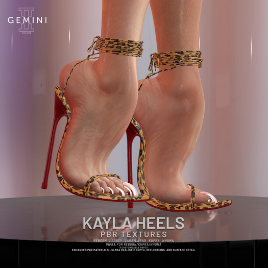 Gemini -Kayla Heels- 2PACK -PBR-
