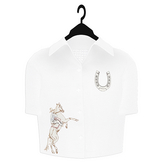 Spade: Carter Cowboy Shirt (White Horse)