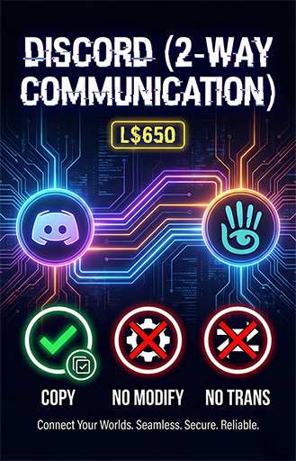 DISCORD (2-WAY COMMUNICATION