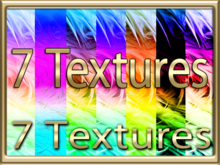 [ Feather Fur Seamless 05 ] 7 Textures